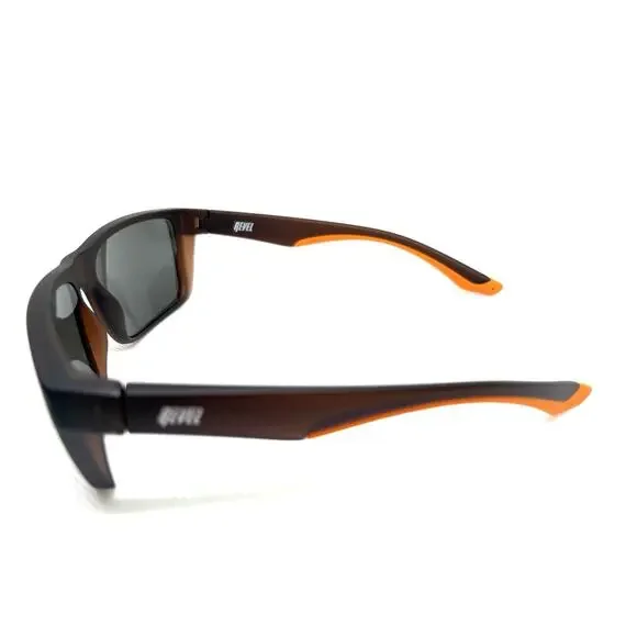 REVEL 32-001551 BROWN ORANGE EYEGLASSES SUNGLASSES FRAMES 58-16-134